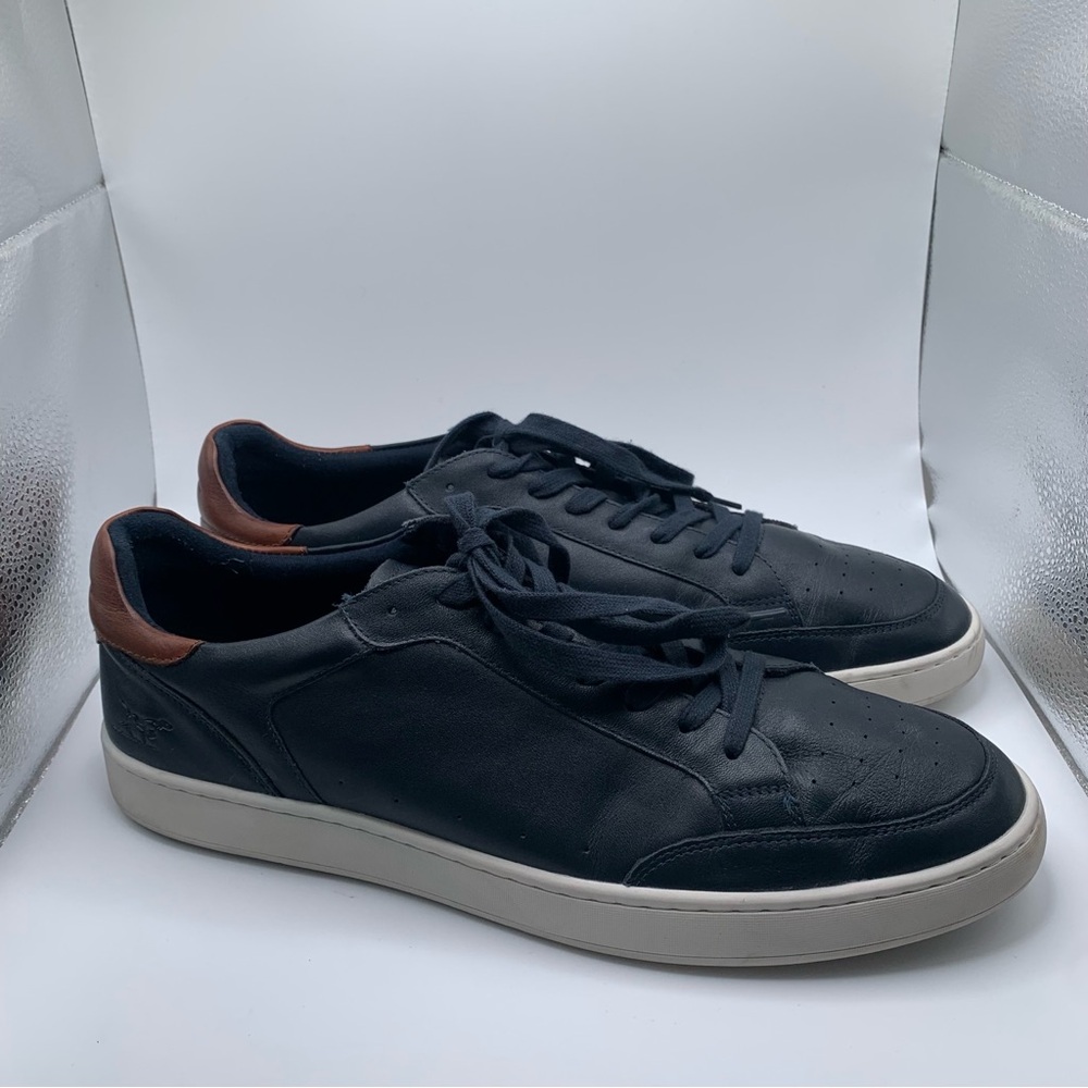 Rodd & Gunn  Sussex ST Casual Sneaker Shoes Men's Size 46 US13 leather Navy 1299